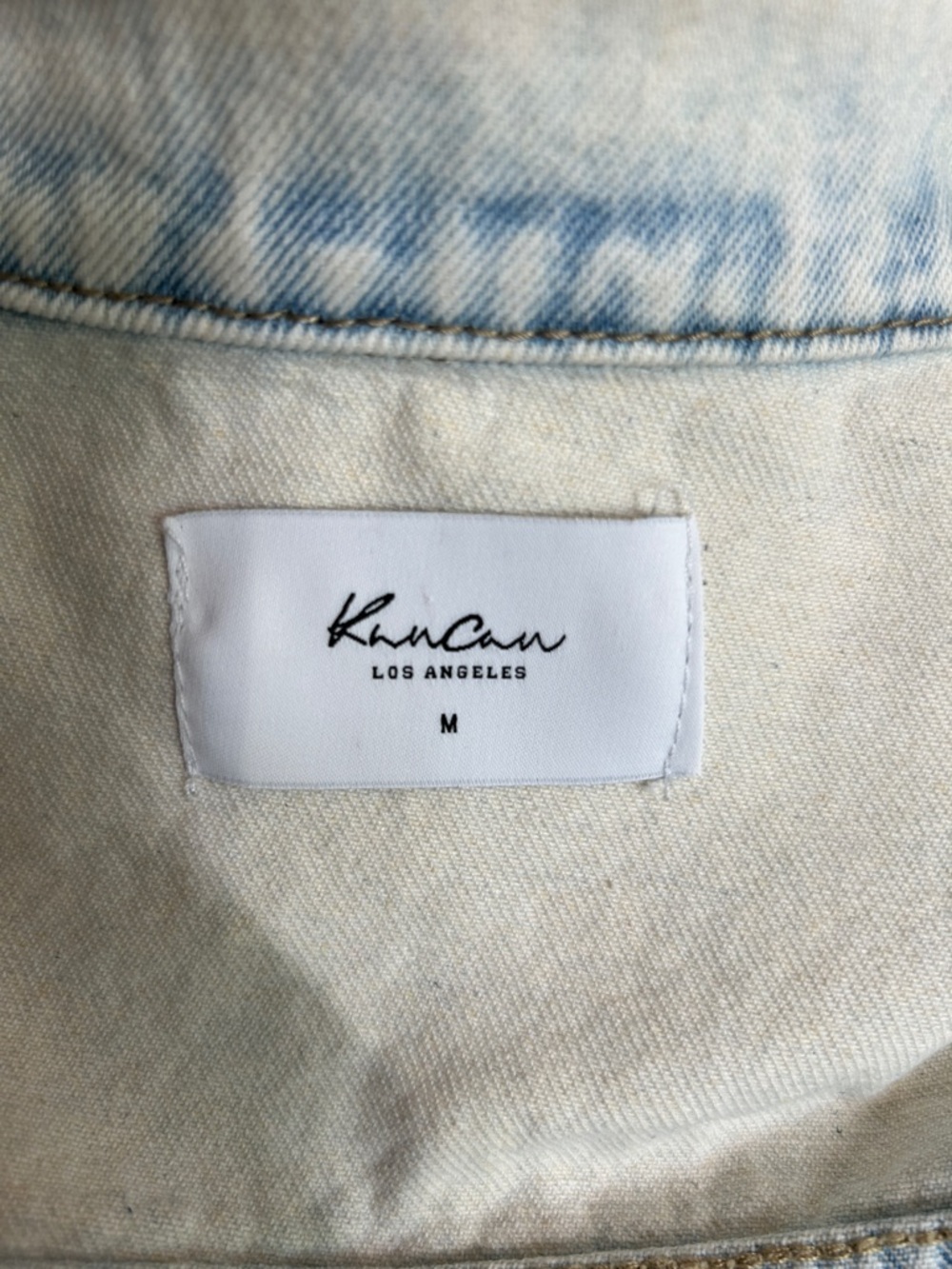 KanCan Light Blue Acid-Wash Denim Jacket - Picture 5 of 8